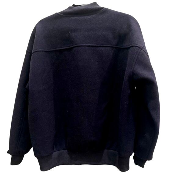 Le Lis – New York Varsity Bomber Jacket – Navy – Size XS - Picture 4 of 6